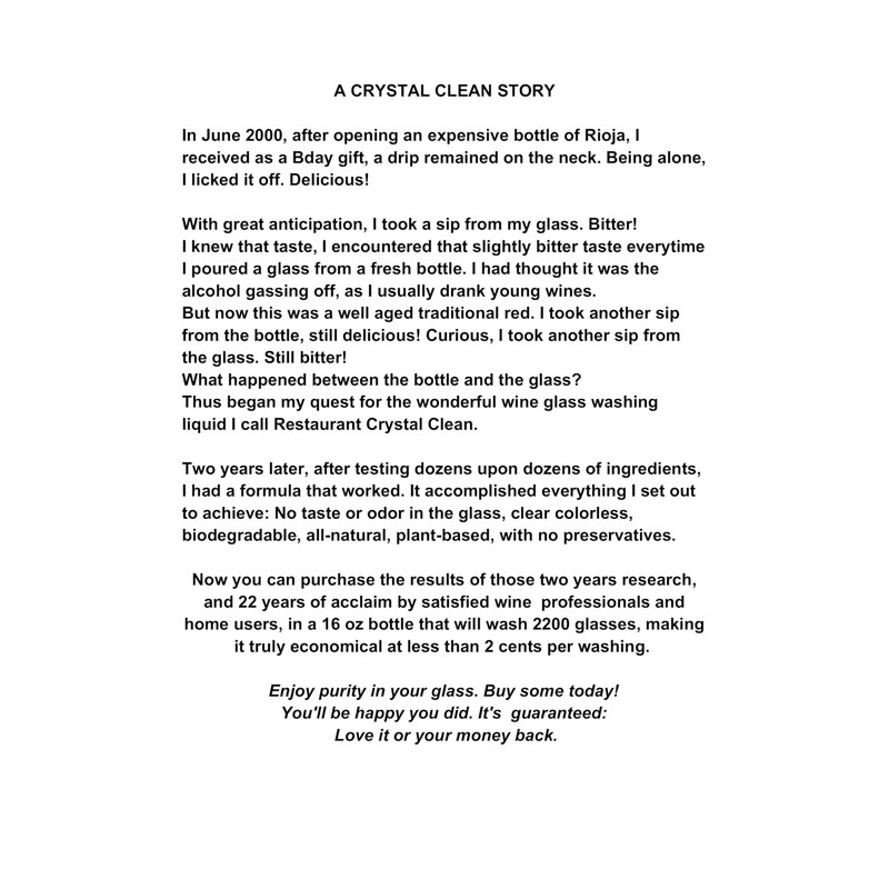 Restaurant Crystal Clean: Professional Wine Glass Cleaner and Crystal Cleaning