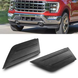 F150 Front Bumper Guards Pad for 2021 2022 2023 Ford F-150 Front Bumper Guard Pads Bumper Inserts Cover End Caps, 1 Pair, Replace # ML3Z-17E810-AA ML3Z-17E811-AA