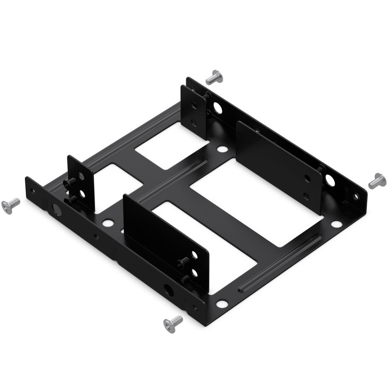deleyCON USB Case External Schwarz für SSD Einbaurahmen (SSD 2,5")