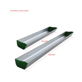 YLZ Emulsion Scoop Coater for Screen Printing, Two Sizes 6" 8", Aluminum Alloy, Screen Printing Supplies