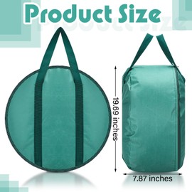 Bulyoou 600D Oxford RV Hose Storage Bag Garden Hose Cover Multipurpose Heavy Duty Bag Tool Covers for EV Charging Cable Car Battery Jumper Cables RV Sewer Pipe Extensions