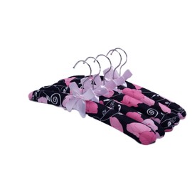 Xiabing Anti-Slip Satin Padded Clothes Hangers with Rotatable Hooks No Shoulder Bump for Women Heavy Sweaters, Coats, Suits, 360° Swivel Hook