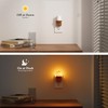 JandCase Flameless Candle Night Light, 2 Pack Night Lights Plug