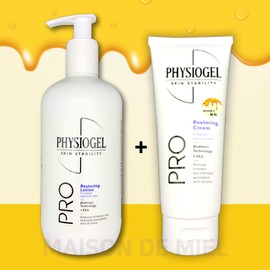 Physiogel Pro AI Repair Pro Restoring Cream 100ml + Lotion 400ml / 피지오겔 프로 AI리페어 프로리스토어링 크림100ml+로션400ml