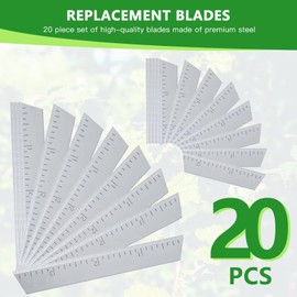 Gxcdizx 2025 New 10+10 3-7/8" & 2-1/2" Replacement Blades 301 37300 37301 37200 37201 for Craftsman Handi Cut & for Ronan Multi Cut