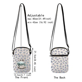 PYOUL Manatee Shoulder Bag Oh the Humanatee Crossbody Bag Manatee Lover Gift Marine Biology Gift (Humanatee CB EU)