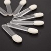 10 Pcs Transparent Eyeshadow Applicator Eyeshadow Brush Makeup Tools, Sponge