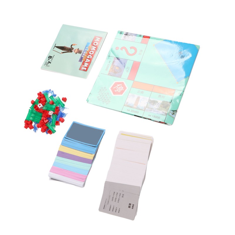 Family Board Game China Location Desktop Dice Game Cartoon Chess