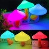 AUSAYE 4 Pack Mushroom Night Light Plug in Sensor Light,