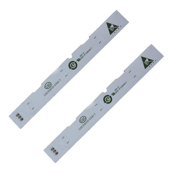 HUAYUWA 2Pcs LED Lamp Bar Fits for Haier BCD-575WDBI 0064001827