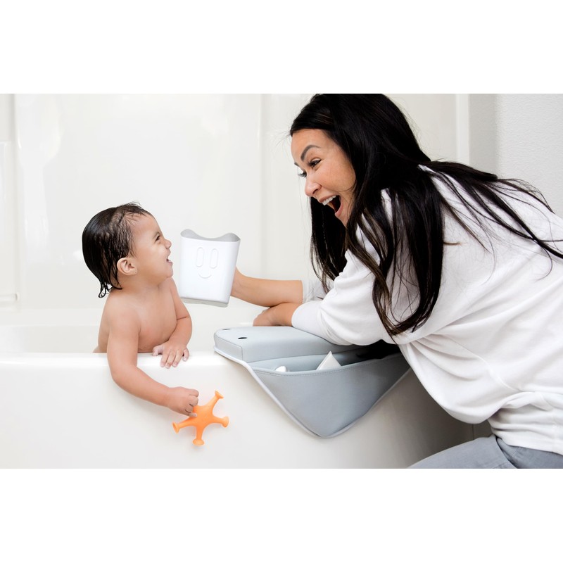 Ubbi Cushioned Elbow Rest, Non-Slip, Baby and Toddler Bath Time