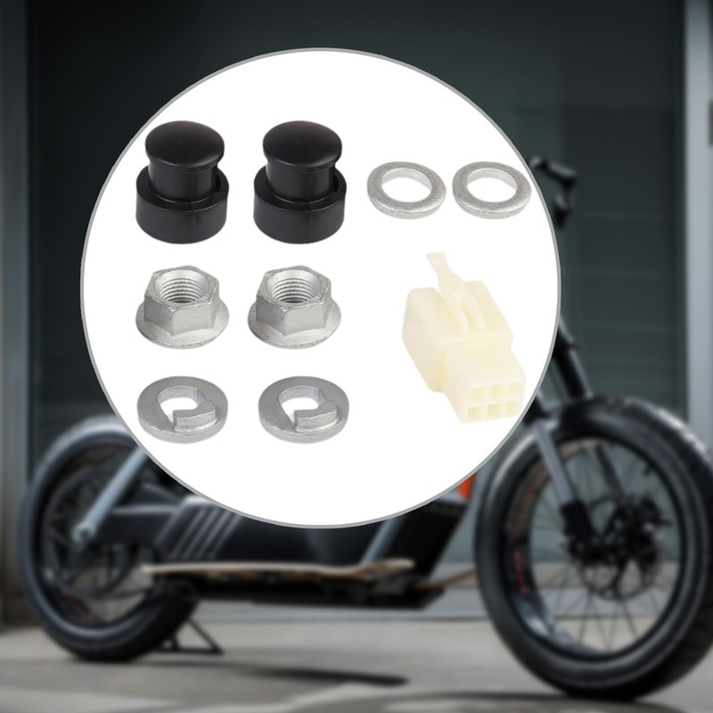ZHOUSUFEN Electric Bicycles Hub Motor Axles Front Lock Nut Lock