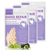 Moisturizing Gloves, 3 Pairs Hand Mask with Collagen, Vitamins and