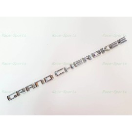Jeep NEW 1PC Chrome GRAND CHEROKEE 3D Letters Emblems Nameplate Jeep Badge