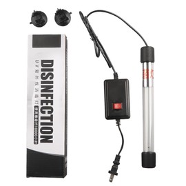 TOMEEX 11W Aquarium Algae Bloom Clean Light for Fish Tank Water Clean Green Clear Waterproof Clean Lamp for Pond Fish Tank Sump Swim Pool (11w 7.1inch)