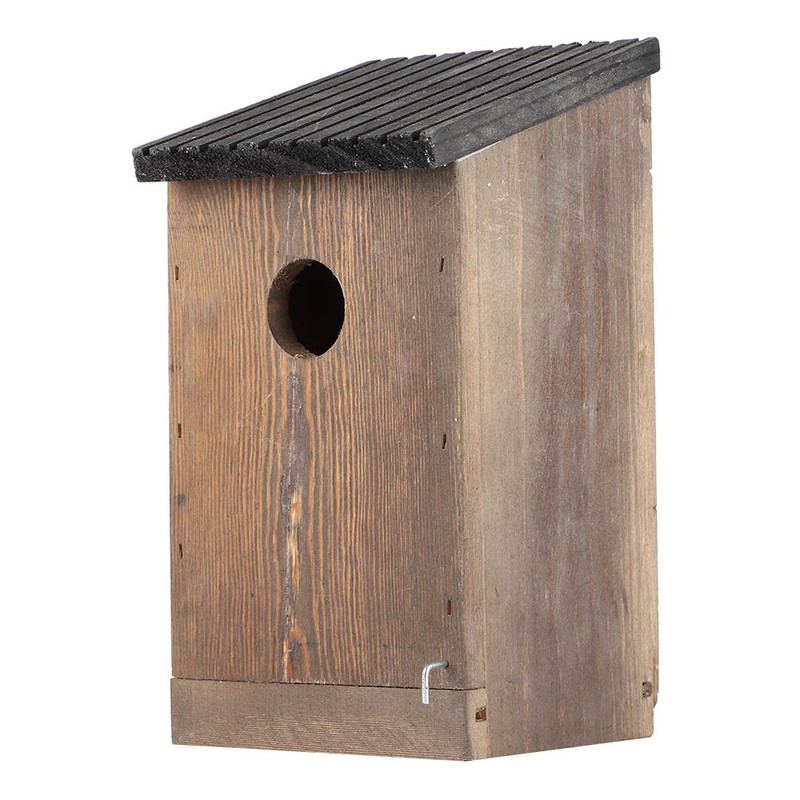 Hanging Wooden Bird House DIY Breeding Parrots Bird Nesting Box