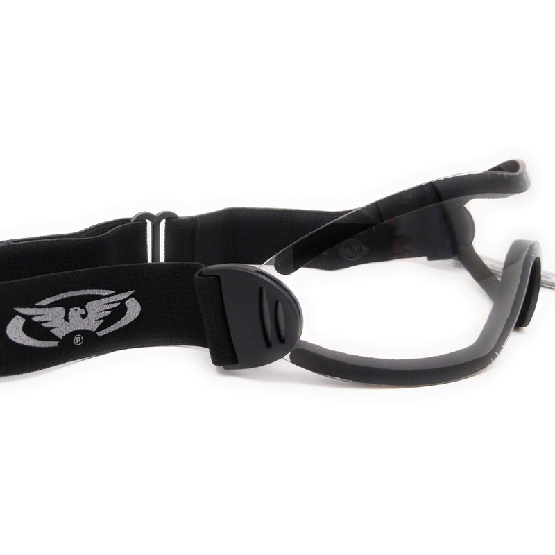 Global Vision Shatterproof UV400 Clear Freefall Skydiving And Parachuting Goggles