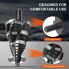 COMOWARE Unibit Step Drill Bit for Metal, 12 Size from