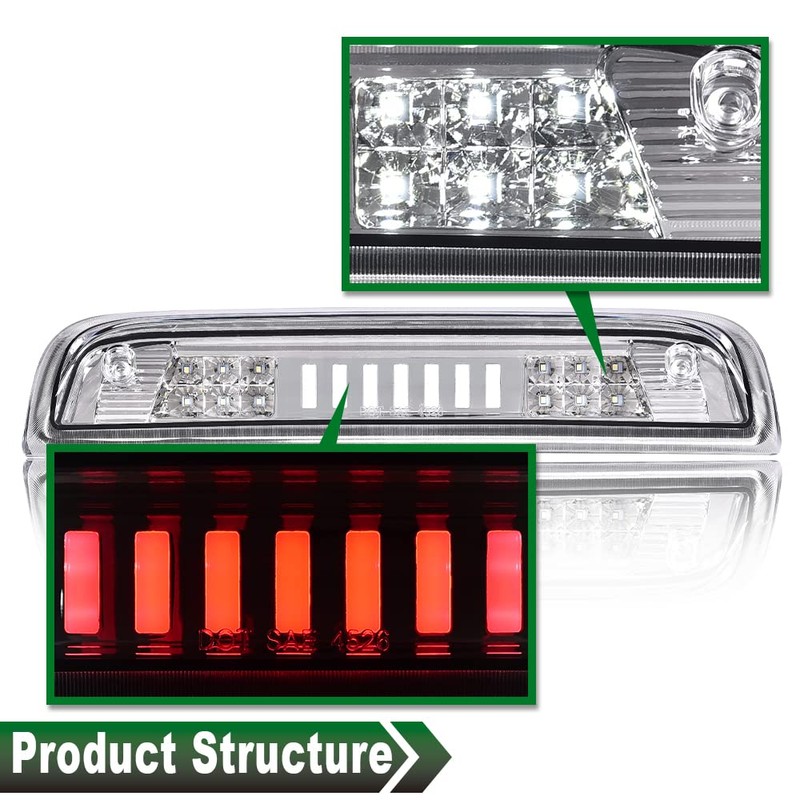 GRAND ORANGE LED 3rd Brake Light Compatible with 2014-2020 Chevy