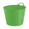LIME GREEN - 26L Litre Flexi Tub with Handle -