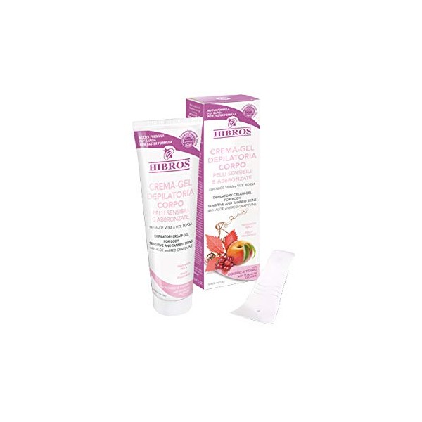 Depilatory body gel cream for sensitive and tanned skin 150