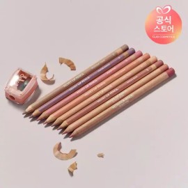 Clio [클리오]NEW COLOR 클리오 벨벳 립 펜슬 기획세트[단품+샤프너] [012 블러쉬핑크] [Clio] NEW COLOR Clio Velvet Lip Pencil Set [Single + Sharpener] [012 Blush Pink]