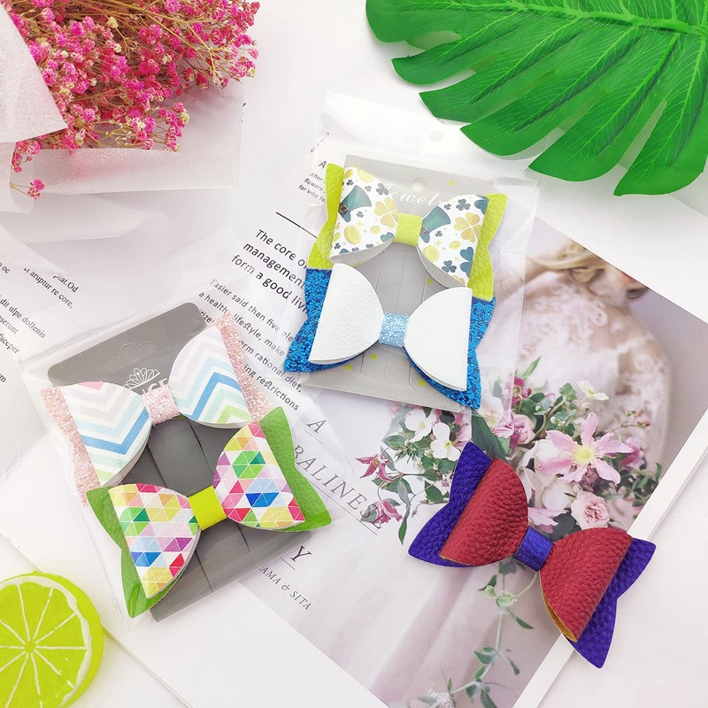 AOUXSEEM 50 Set【Random Colors】 Bows Making Kit for Beginners, Pre
