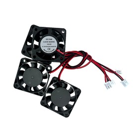 RANIT 4 Pcs 40mm x 40mm x 10mm 4010 DC Cooling Fan 12V 2 Pin Fan for 3D Printer Computer Case Fan (4010-12V)