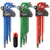 RDTRDT 28-Piece Hex Key Allen Wrench Set, SAE & Metric