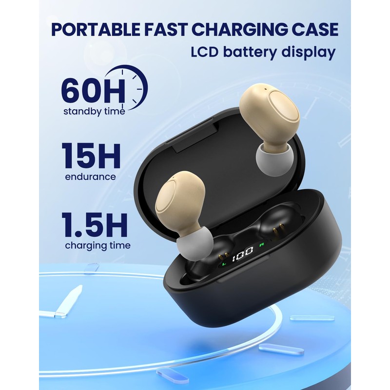 Sollman Hearing Aids for Seniors - Hearing Aid Rechargeable for