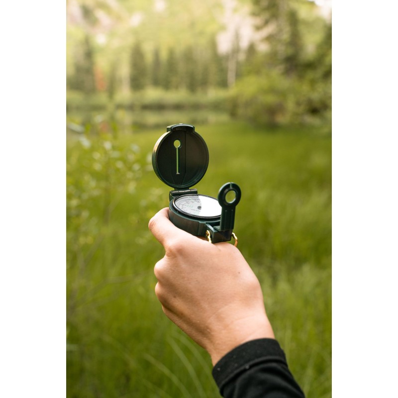 Coghlan's Lensatic Compass for Hiking, Camping, Survival, and Orienteering; Durable,