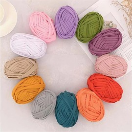 Super Soft Weaving Yarn Crochet Yarn Thick Chunky T-Shirt Yarn for Knitting Blankets, Handbags, Purses, Crafts, 300g