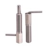 2pcs Retractable Indexing Plunger Pin, M12 Stainless Steel Spring Pin