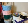 Aewill Ceramic Paper Clip Holder Ceramic Paper Clip Dispenser Organizer