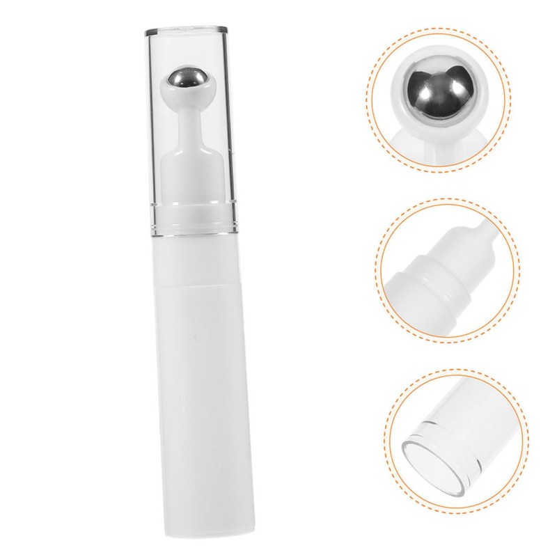 WOONEKY 4pcs Roll Essential Oil Bottles Portable Globe Ball Containers