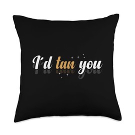 Spray Tanning Artist Tan Tent Spray Tan Kit Spray Tan Tech Throw Pillow