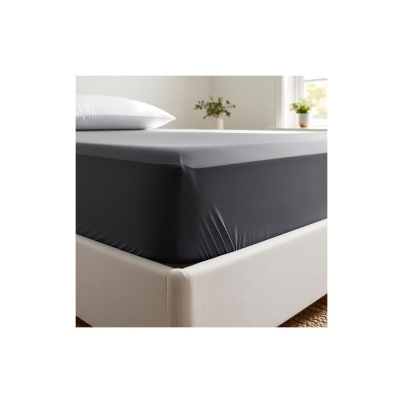 200 Thread Count 100% Egyptian Cotton Fitted Sheet - Extra
