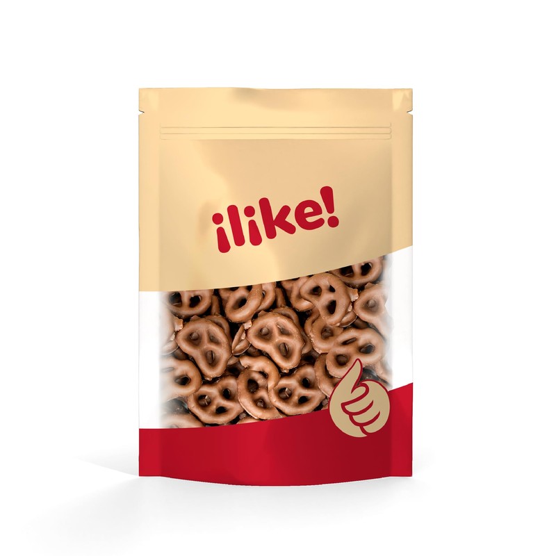 Milk Chocolate Covered Pretzels, 1-Pound Bag