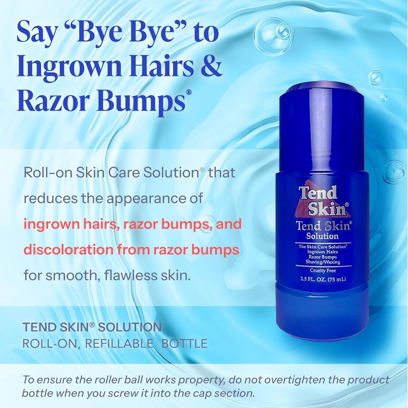 Tend Skin Care Solution Refillable Roll On, 2.5 Ounce