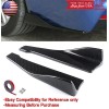 SDZ Carbon Effect Rear Bumper Side Skirt Splitter Winglet Diffuser
