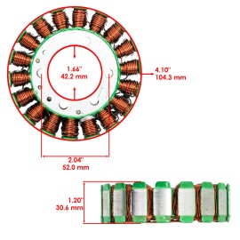 Celox Stator for Yamaha FZR600 FZR-600 FZR600R FZR-600R 1989-1999 Magneto