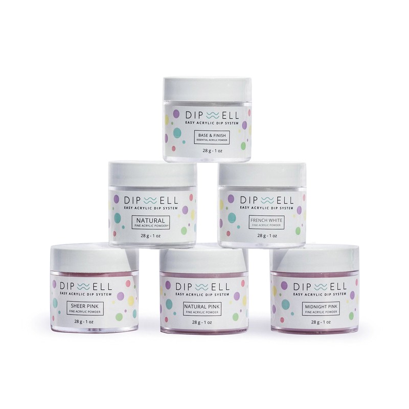 DipWell Professional Acrylic Nail Kit - Easy Dip Powder System