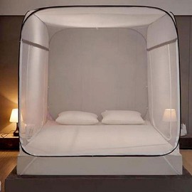 Easy-Install King-Size Mosquito Net for Comfortable Sleep KING 180x200cm