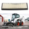 7176099 2Pcs Sliding Loader Cab Air Filter Replacement for Bobcat