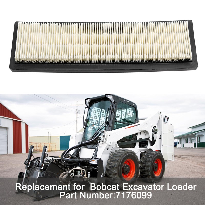 7176099 2Pcs Sliding Loader Cab Air Filter Replacement for Bobcat