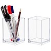 Clear Acrylic Pen Holder, Makeup Brush Holders, Pencil Holder for