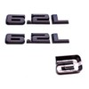 2Pcs Overlay 6.2L Emblems Car Badge Decal Compatible with 2019-2025