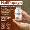 Hallusa Papaya Enzyme Enzimas Digestivas 60 Tabletas