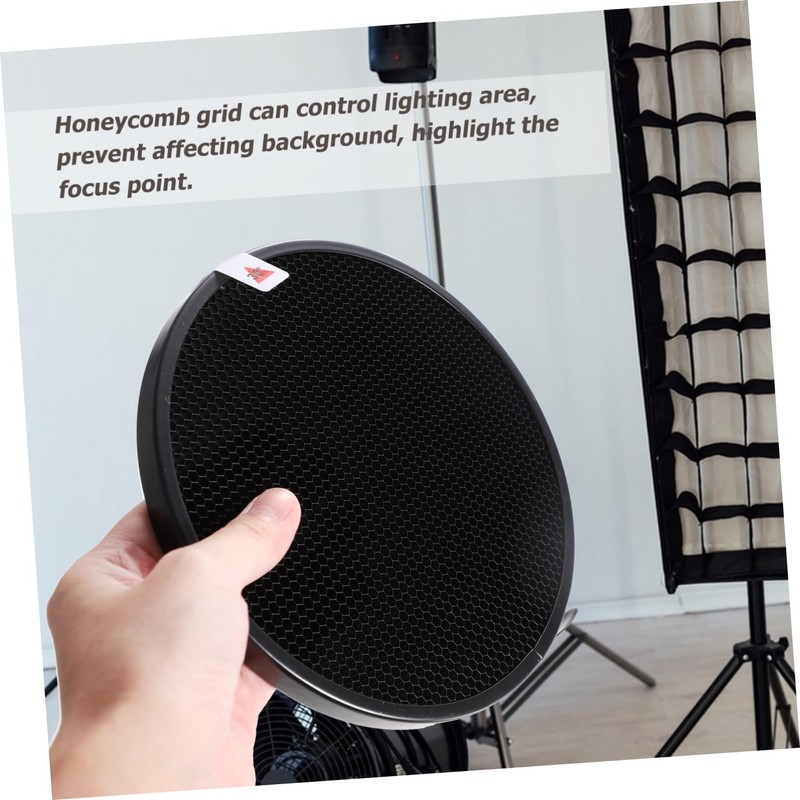 TEHAUX 1 Set Honeycomb Grid for Light Photography Lamp Shade