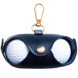 Billionworks Golf Ball Case Golf Ball Case, NAVY, Simple Design